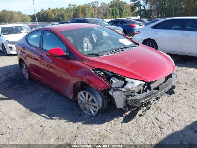 HYUNDAI ELANTRA 2016 kmhdh4aexgu618159