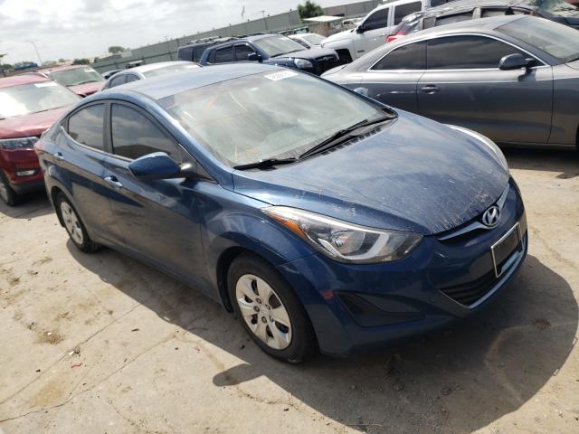 HYUNDAI ELANTRA SE 2016 kmhdh4aexgu618467