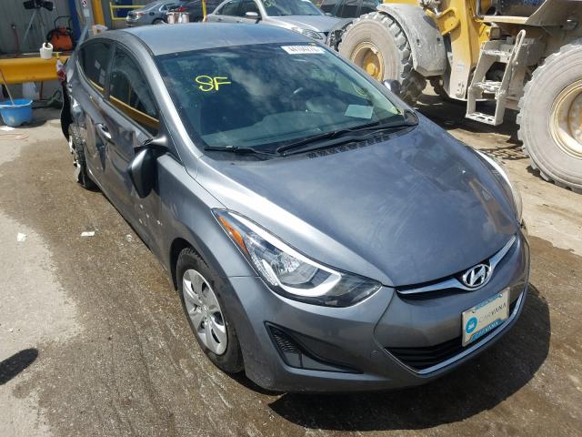 HYUNDAI ELANTRA SE 2016 kmhdh4aexgu619120