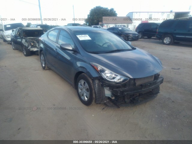 HYUNDAI ELANTRA 2016 kmhdh4aexgu619201