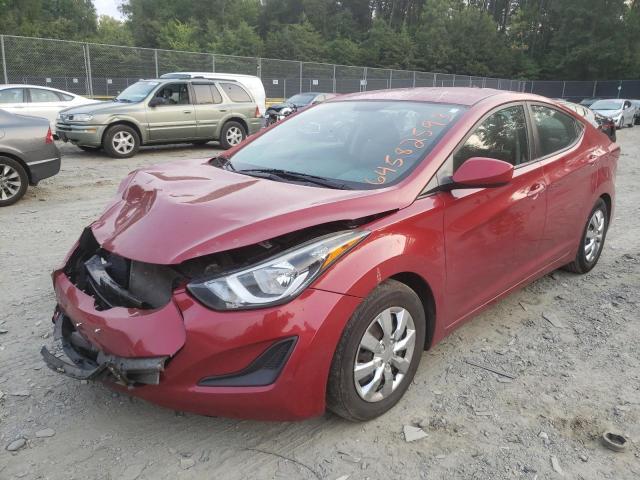 HYUNDAI ELANTRA SE 2016 kmhdh4aexgu623670