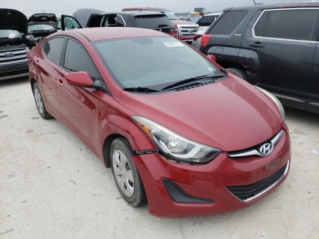 HYUNDAI ELANTRA SE 2016 kmhdh4aexgu625225