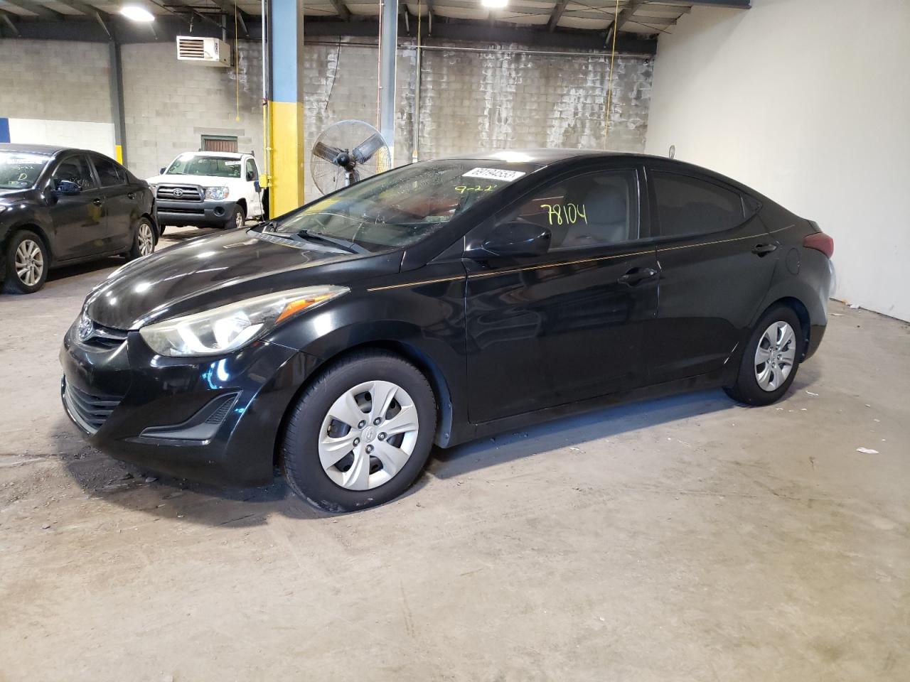 HYUNDAI ELANTRA 2016 kmhdh4aexgu626696