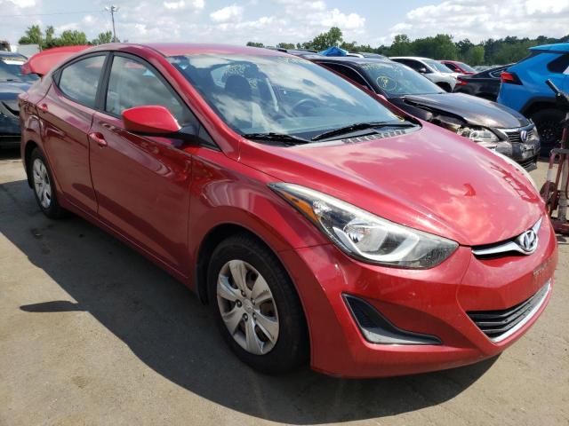 HYUNDAI ELANTRA SE 2016 kmhdh4aexgu640310