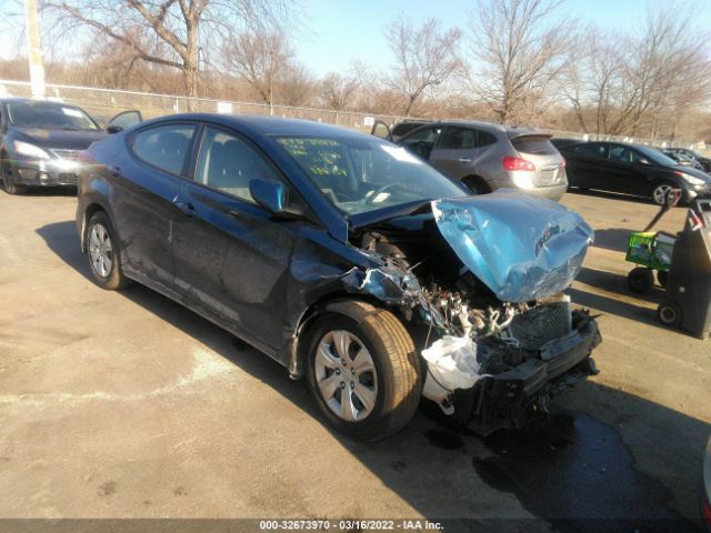 HYUNDAI ELANTRA 2016 kmhdh4aexgu643286