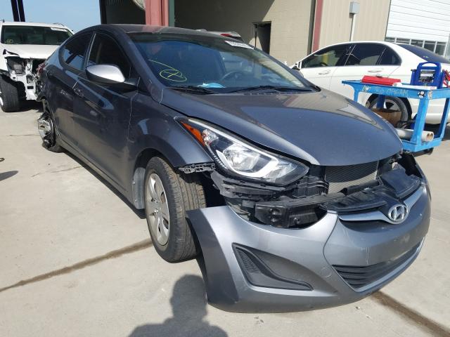 HYUNDAI ELANTRA SE 2016 kmhdh4aexgu647743