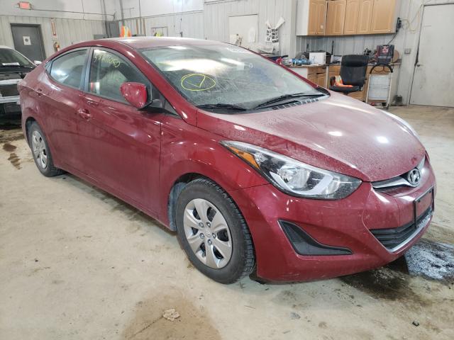 HYUNDAI ELANTRA SE 2016 kmhdh4aexgu652070