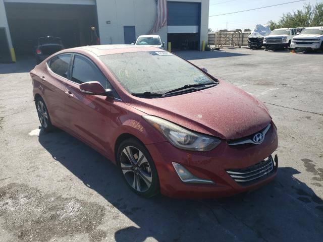 HYUNDAI ELANTRA 2014 kmhdh4ah0eu042072