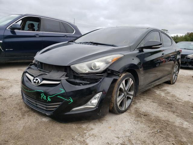 HYUNDAI ELANTRA 2014 kmhdh4ah0eu119295