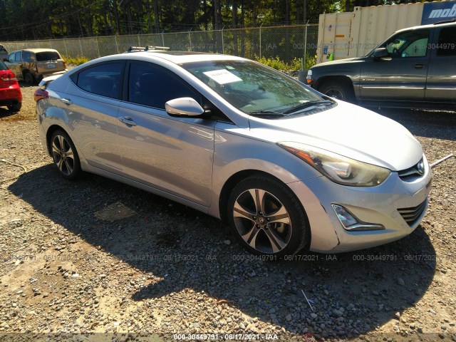 HYUNDAI ELANTRA 2014 kmhdh4ah0eu151941