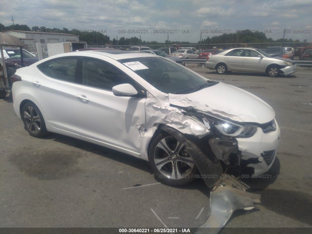 HYUNDAI ELANTRA 2015 kmhdh4ah0fu248493