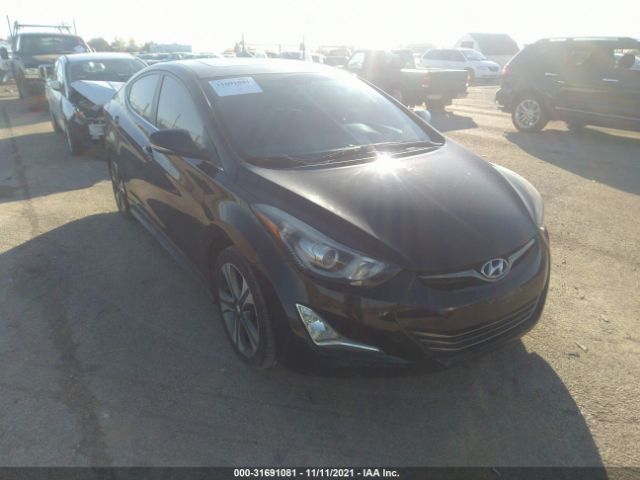 HYUNDAI ELANTRA 2014 kmhdh4ah1eu044333