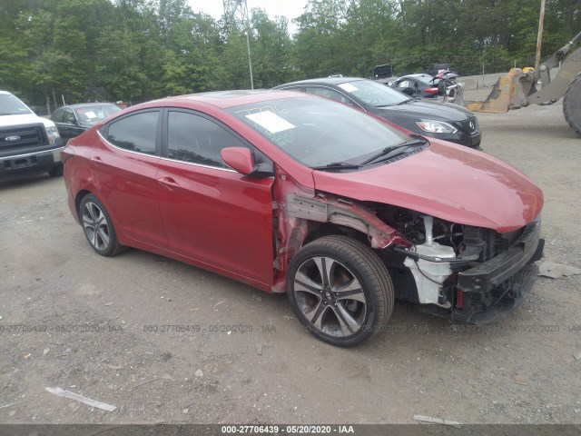 HYUNDAI ELANTRA 2014 kmhdh4ah1eu062654