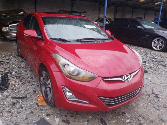 HYUNDAI ELANTRA SE 2014 kmhdh4ah1eu126014