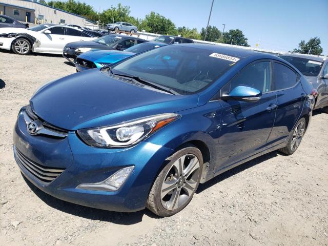 HYUNDAI ELANTRA 2014 kmhdh4ah1eu148451