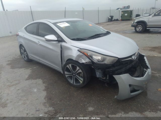 HYUNDAI ELANTRA 2014 kmhdh4ah1eu158901