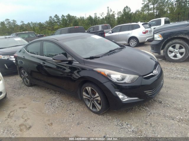 HYUNDAI ELANTRA 2014 kmhdh4ah1eu204081