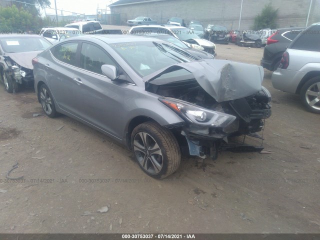 HYUNDAI ELANTRA 2015 kmhdh4ah1fu227684