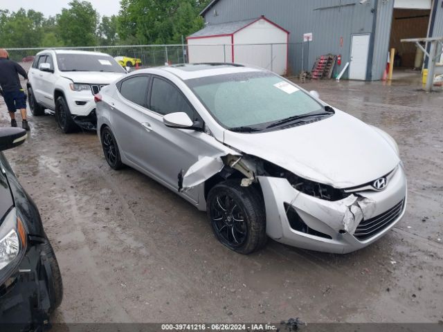 HYUNDAI ELANTRA 2015 kmhdh4ah1fu457287