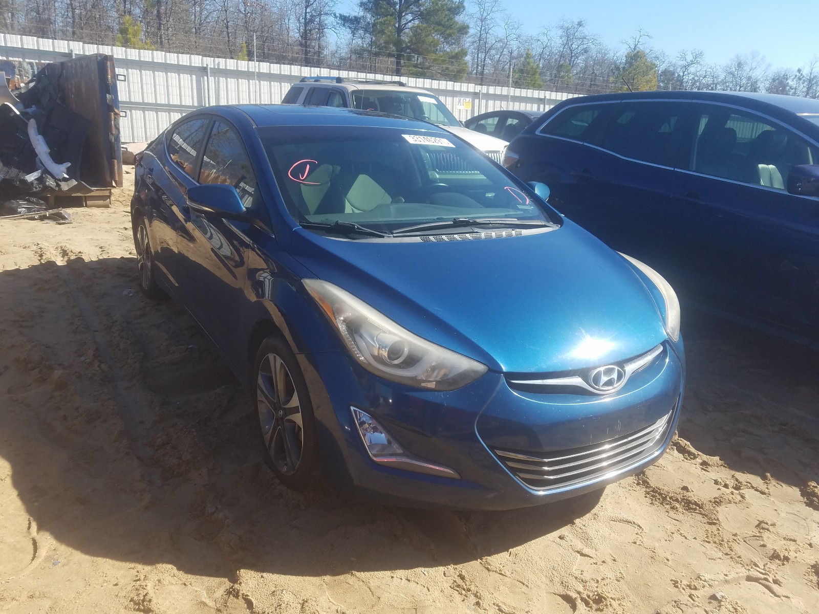 HYUNDAI ELANTRA SE 2014 kmhdh4ah2eu032935