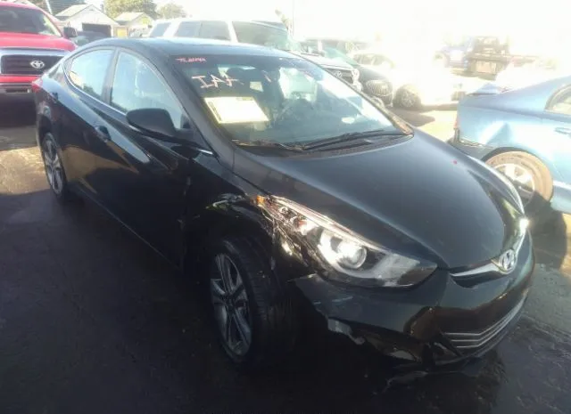 HYUNDAI ELANTRA 2014 kmhdh4ah2eu069256