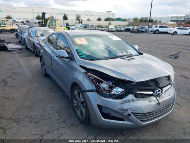 HYUNDAI ELANTRA 2014 kmhdh4ah2eu148815