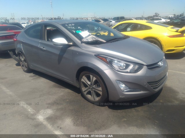 HYUNDAI ELANTRA 2014 kmhdh4ah2eu167235