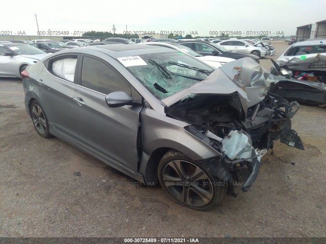 HYUNDAI ELANTRA 2014 kmhdh4ah2eu173181