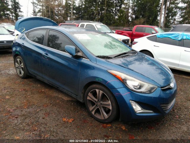 HYUNDAI ELANTRA 2015 kmhdh4ah2fu227502