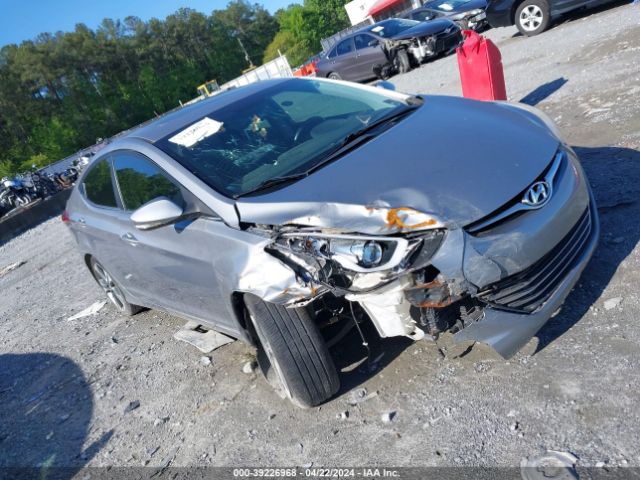 HYUNDAI ELANTRA 2015 kmhdh4ah2fu230299