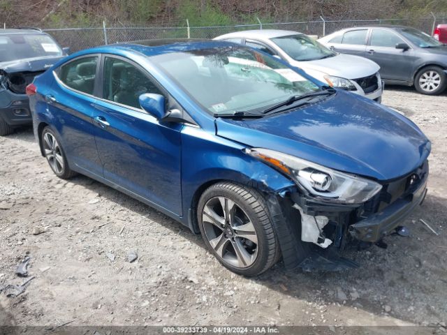 HYUNDAI ELANTRA 2015 kmhdh4ah2fu282337