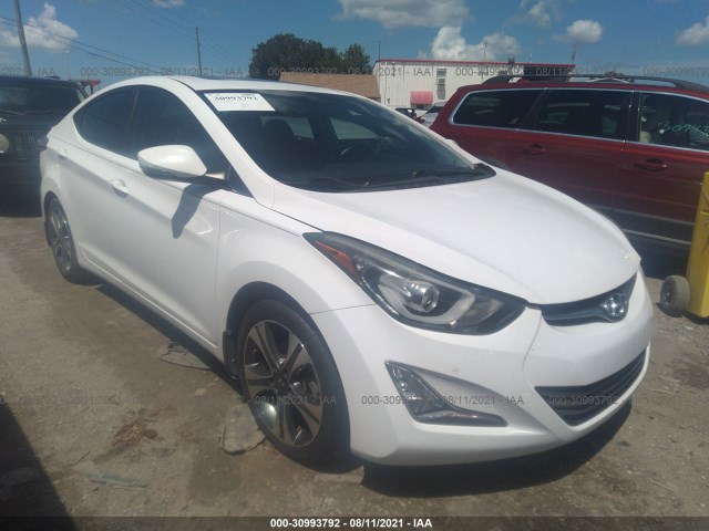 HYUNDAI ELANTRA 2015 kmhdh4ah2fu380476