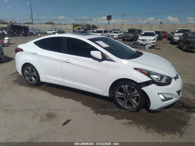 HYUNDAI ELANTRA 2015 kmhdh4ah2fu380686