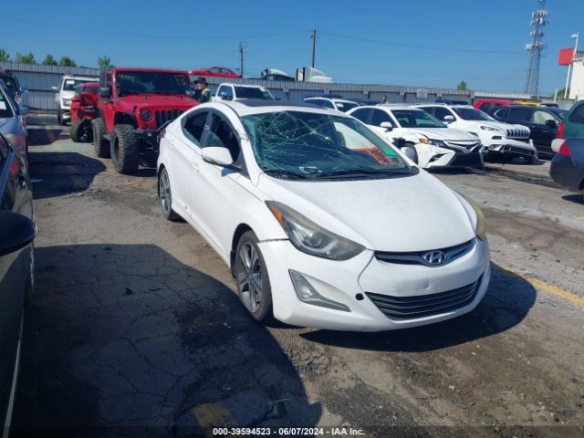 HYUNDAI ELANTRA 2015 kmhdh4ah2fu382504