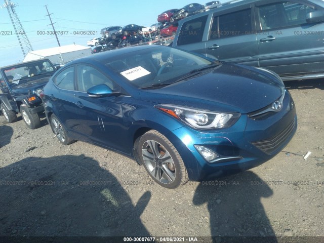 HYUNDAI ELANTRA 2015 kmhdh4ah2fu422273