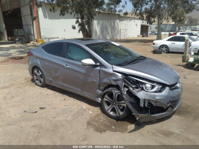 HYUNDAI ELANTRA 2016 kmhdh4ah2gu522813