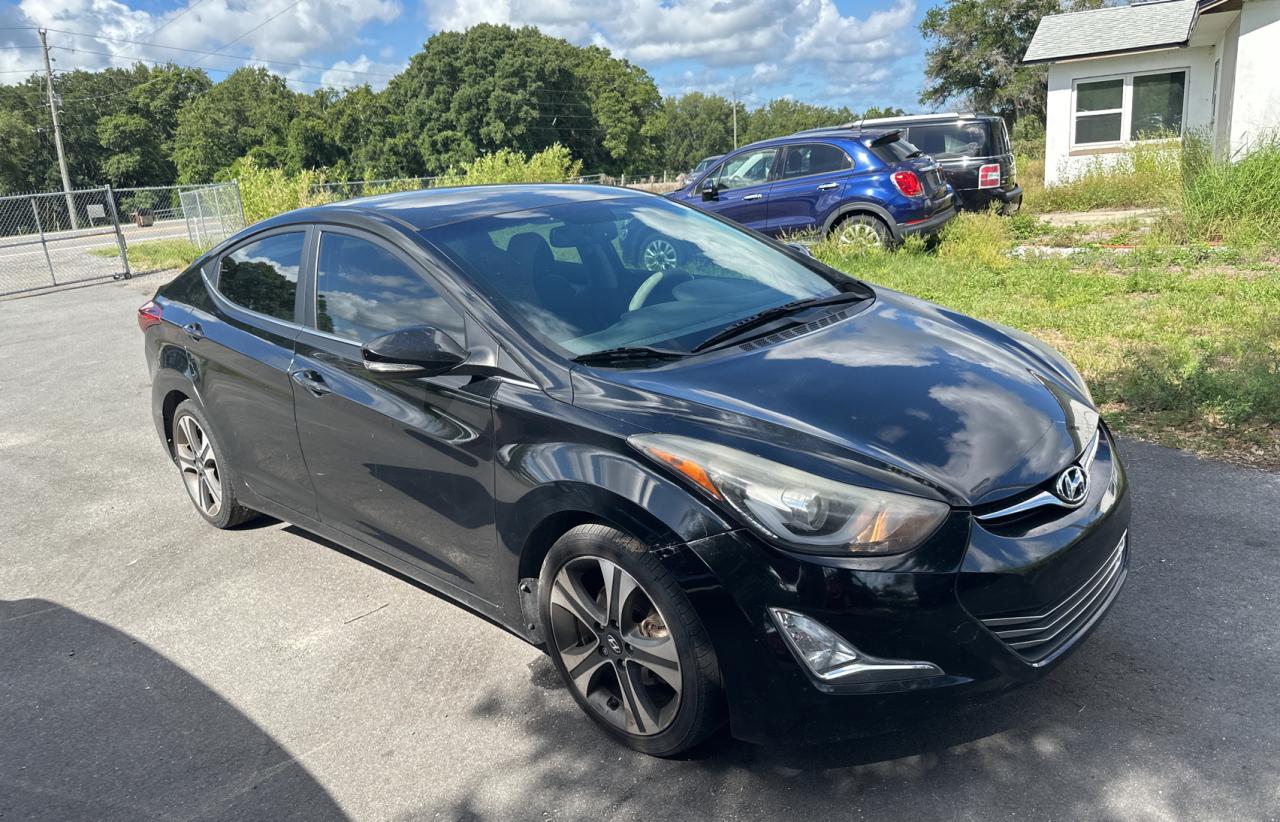 HYUNDAI ELANTRA 2016 kmhdh4ah2gu587628