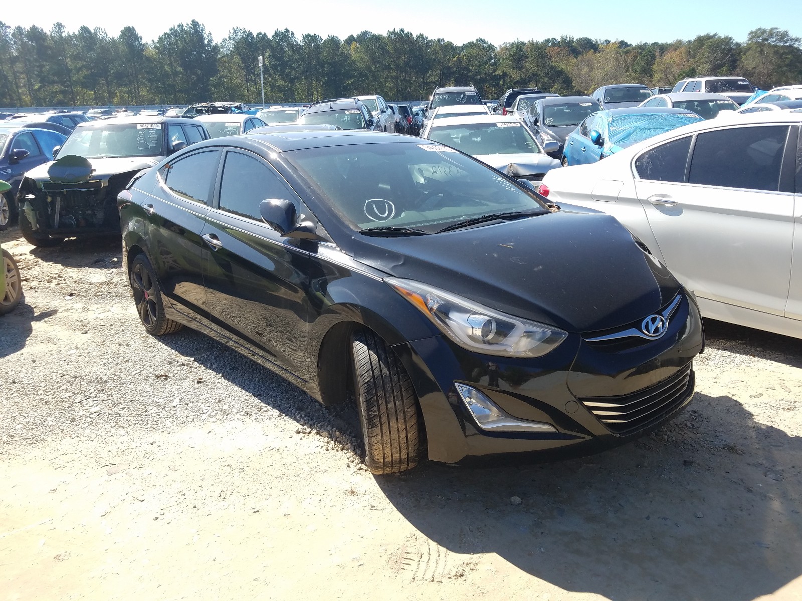 HYUNDAI ELANTRA SE 2014 kmhdh4ah3eu044088