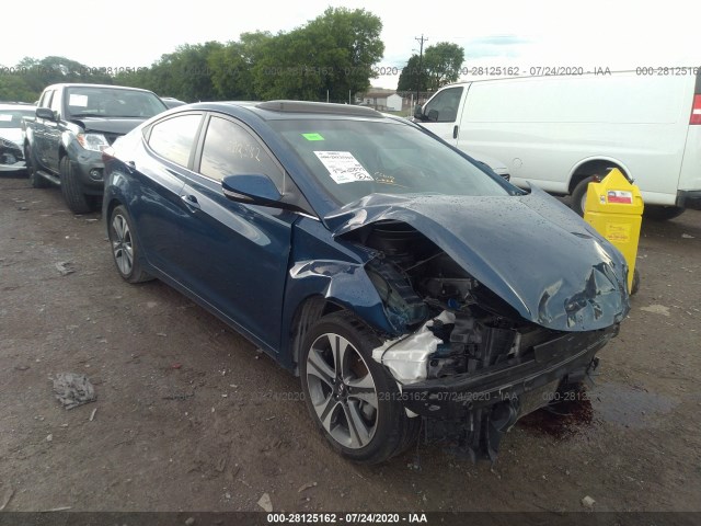 HYUNDAI ELANTRA 2014 kmhdh4ah3eu163663