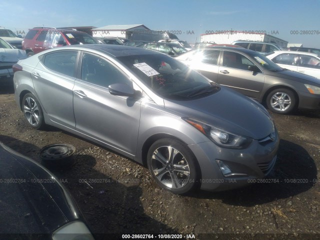 HYUNDAI ELANTRA 2014 kmhdh4ah3eu171584