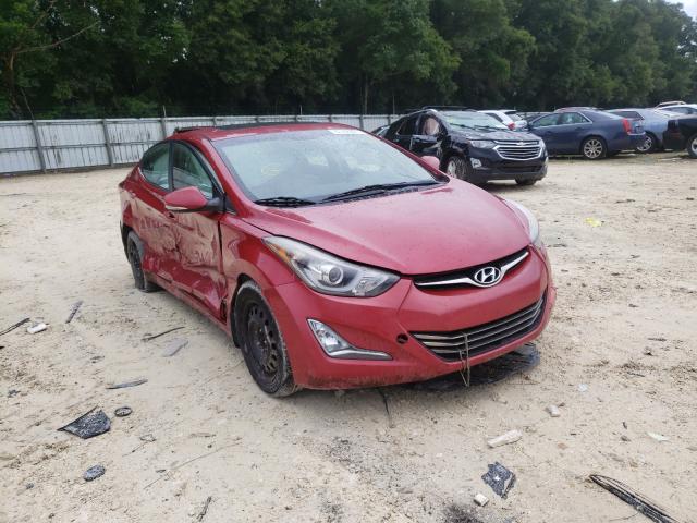 HYUNDAI ELANTRA SE 2014 kmhdh4ah3eu174890