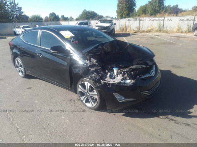 HYUNDAI ELANTRA 2014 kmhdh4ah3eu177238