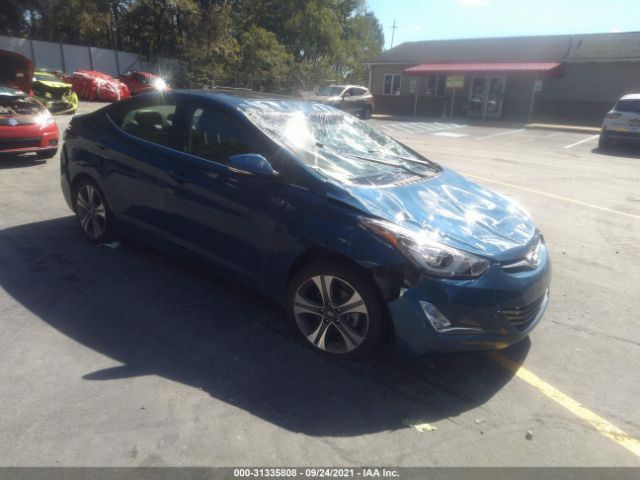 HYUNDAI ELANTRA 2015 kmhdh4ah3fu233258