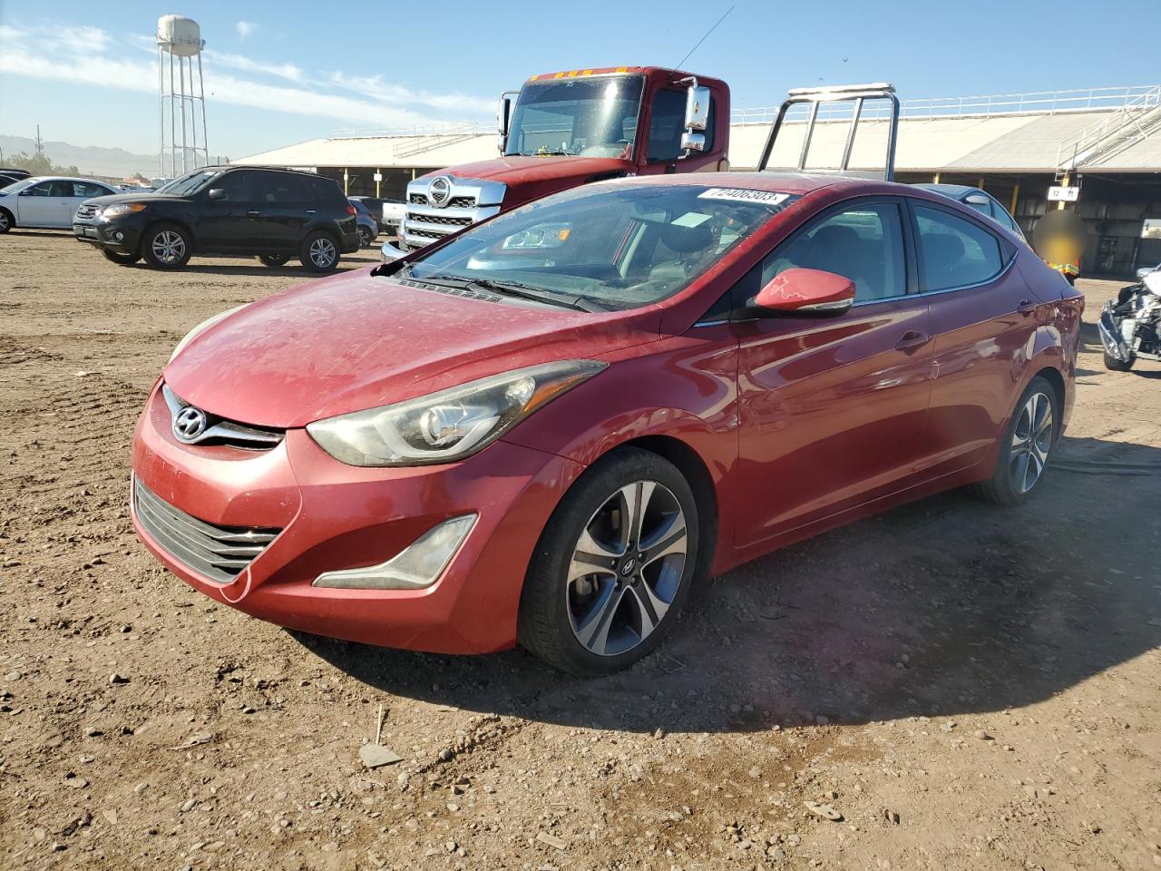 HYUNDAI ELANTRA 2015 kmhdh4ah3fu249623