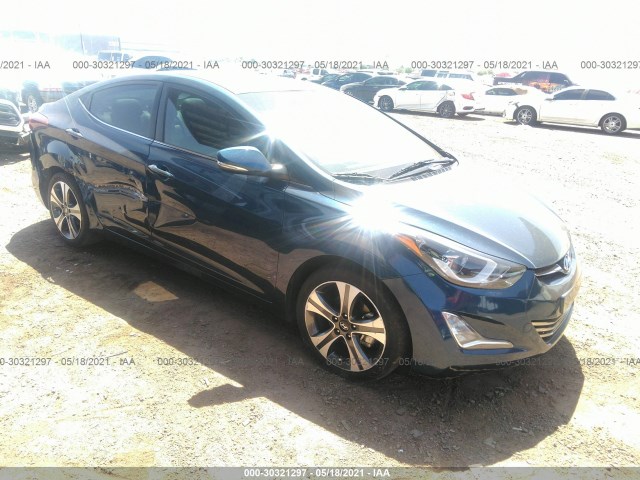 HYUNDAI ELANTRA 2015 kmhdh4ah3fu455640