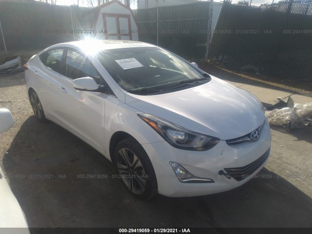 HYUNDAI ELANTRA 2016 kmhdh4ah3gu511870