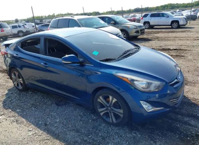 HYUNDAI ELANTRA 2014 kmhdh4ah4eu050059