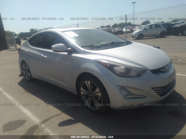 HYUNDAI ELANTRA 2014 kmhdh4ah4eu068786