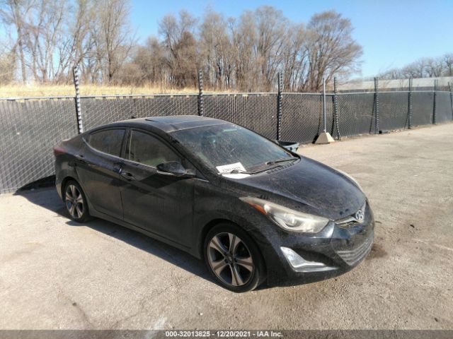 HYUNDAI ELANTRA 2014 kmhdh4ah4eu096765