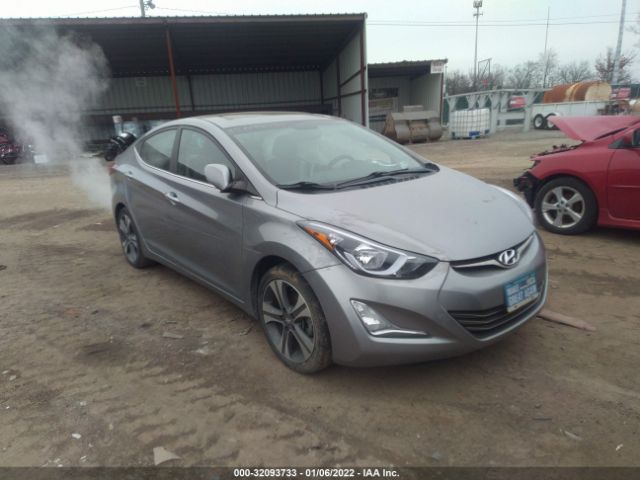 HYUNDAI ELANTRA 2014 kmhdh4ah4eu105920